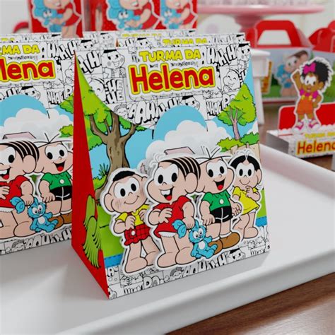 Kit 75 Peças Personalizado, Turma da Mônica. | Elo7