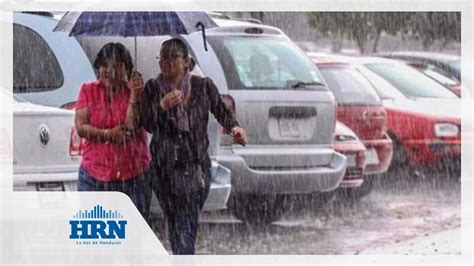 Estas Son Las Zonas De Honduras Donde Se Registrarán Fuertes Lluvias Durante Las Próximas 48 Horas