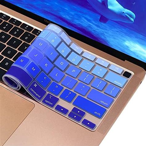 Proelife Keyboard Cover Skin For 2021 2020 Macbook Air 13 Inch Modle A2179 And