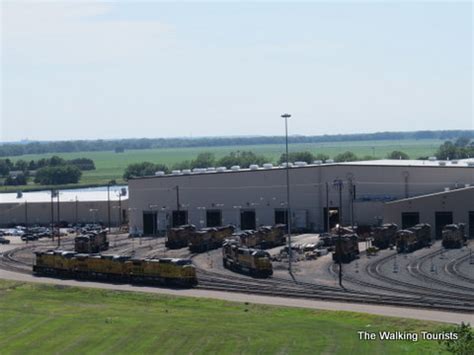 Union Pacific S Bailey Yard Brings Trains A Day Through North