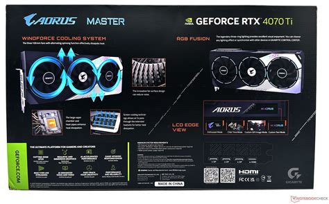 Gigabyte Aorus GeForce RTX 4070 Ti Master 12G Test: RTX-3090-Ti ...