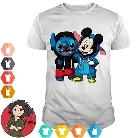 Baby Stitch And Mickey Mouse Shirt Mickey Mouse You Dont Know My