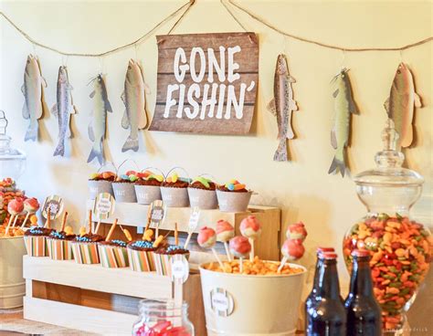 Fishing Party Ideas Gone Fishin Birthday Or Retirement Party