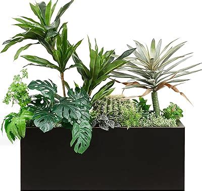 Amazon Wallowa Metallic Heavy Planter For Outdoor Plants