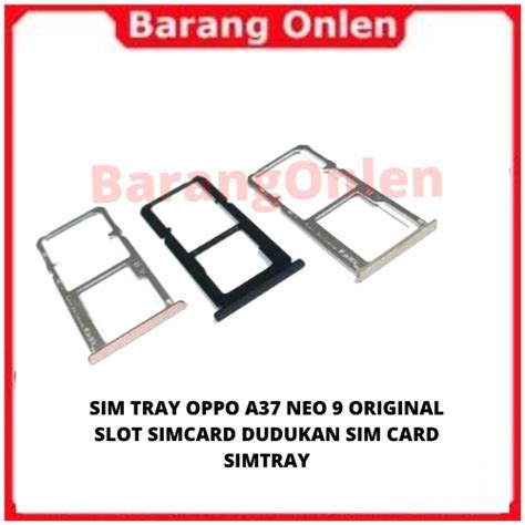 Jual Oppo A A F Neo Simtray Simlock Card Holder Tempat Kartu Sim