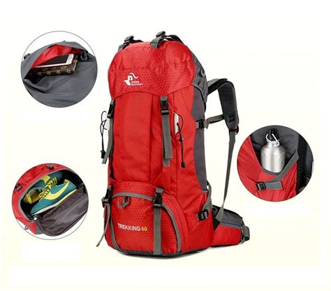 MOCHILA VIAGEM CAMPING TRILHA TREKKING MONTANHISMO 60L FREE KNIGHT