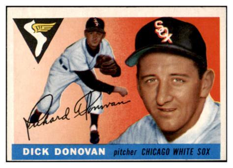 Topps Dick Donovan White Sox Ex Mt Kycards Ebay