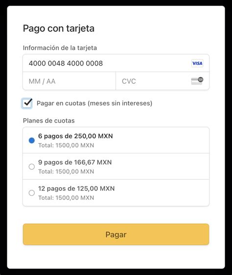 C Mo Integrar Checkout Para Aceptar Pagos Con Meses Sin Intereses Msi