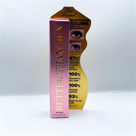 Too Faced Makeup Too Faced Better Than Sex Mascara Full Size Poshmark
