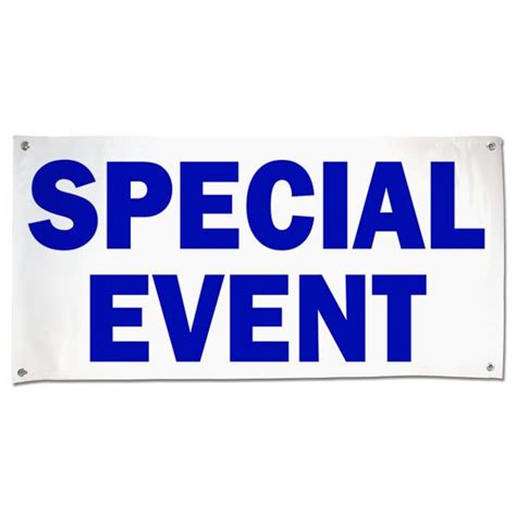 Special Event Banners Vinyl Banners Event Banner Special Events