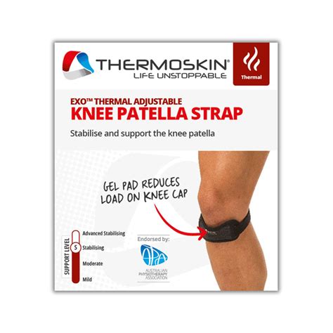 Thermoskin Exo Adjustable Knee Patella Strap – RespectHealth