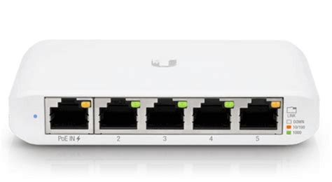 Switch Ubiquiti Uswflex Mini 5 Puertos GigaBit Nanotec