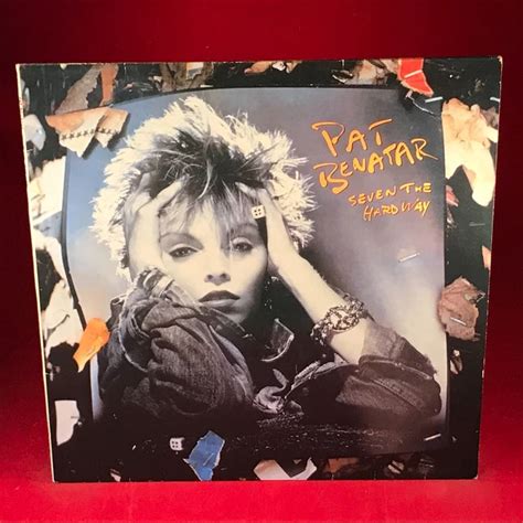 PAT BENATAR SEVEN The Hard Way 1985 UK Vinyl LP Sex As A Weapon Invincible K 7 44 PicClick UK