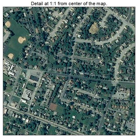 Aerial Photography Map Of Taneytown Md Maryland