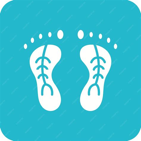 Premium Vector | A blue and white pair of shoes with the soles of feet