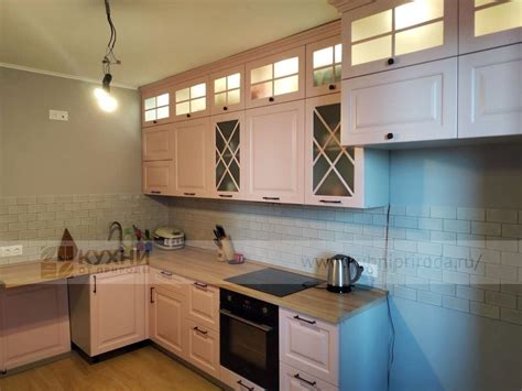 Кухня из МДФ Роза — купить в Москве по цене от производителя