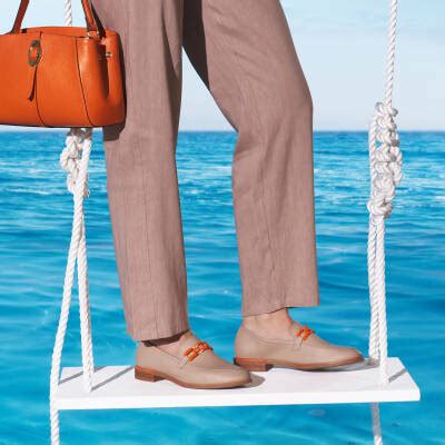 Nude Deri Kadın Makosen K24I1AY67295 Q9J Tergan