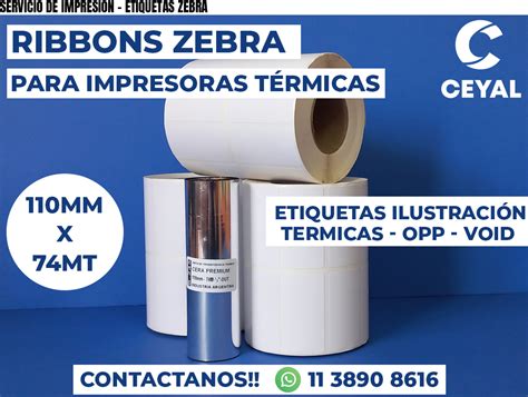 Servicio De ImpresiÓn Etiquetas Zebra Etiquetado Textil