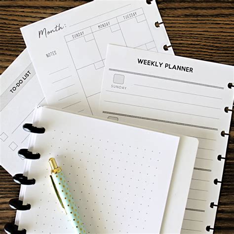 printables  homemade planners