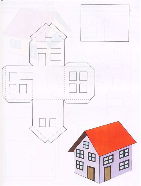 Moldes De Casas Para Maquetes Escolares - Moldes de casas para maquete | Maquete de papelão, Maquete de cidade ...