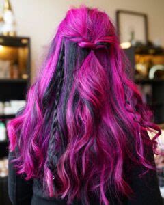 50+ Vibrant Fuchsia Hair Color Ideas For Any Hair Length