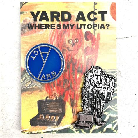 Utopia Pin Badge Set Yard Act