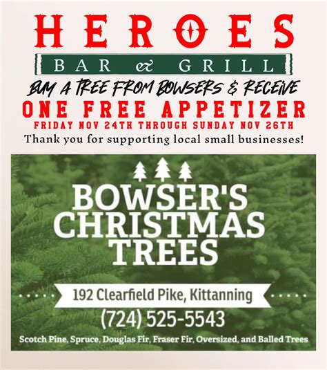 Our neighbors Bowser's Christmas... - Heroes Bar & Grill