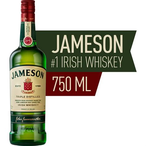 Jameson Triple Distilled Irish Whiskey Ml Delivery Or Pickup Near