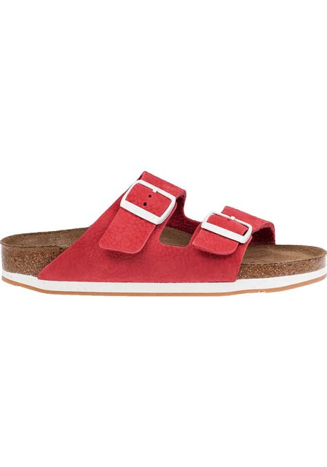 Birkenstock Arizona Red Suede Sandal In Red Lyst