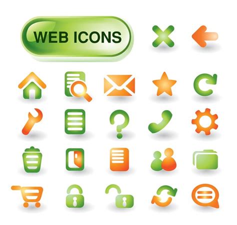 Hermoso Conjunto De Iconos Para El Dise O Web Vector Premium