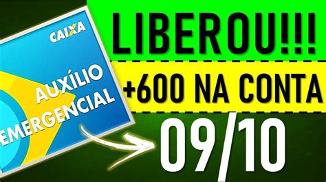 NOVIDADES GOVERNO LIBEROU HOJE 09 10 NOVOS PAGAMENTOS DO AUXÍLIO