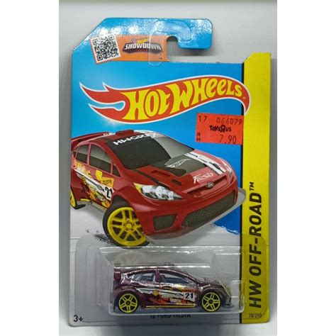 Hot Wheels Ford Fiesta Dark Red Shopee Malaysia