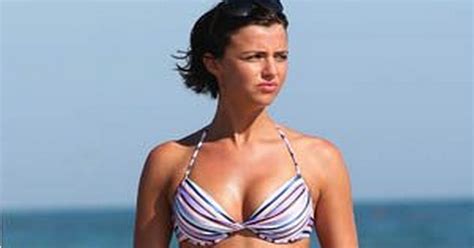 Lucy Mecklenburgh Puts Her Flawless Figure On Full Display In Latest Half Naked Bikini Snaps