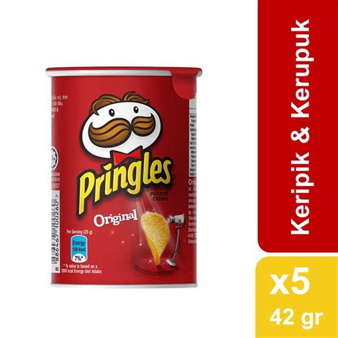 Harga Pringles Potato Crisps Original 42 Gr Hari Ini Sabtu 24 Des 2022