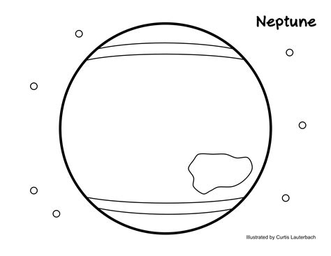 Neptune Coloring Sheet Coloring Pages