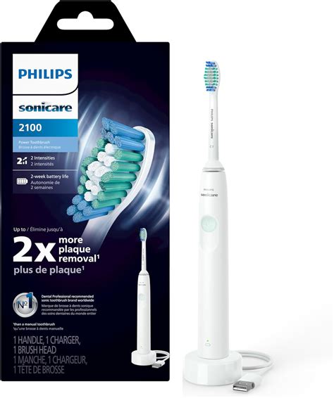 Philips Sonicare 2100 Power Toothbrush, Rechargeable Electric ...