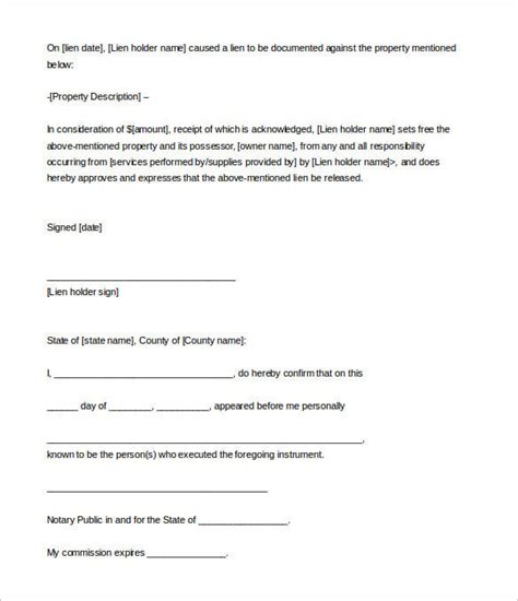 Notarized Letter Templates Pdf Doc Free Premium Templates