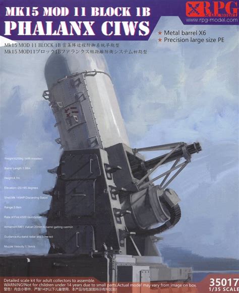 1/35 US Navy Phalanx close-in weapon system w/Additional armor - RPG ...