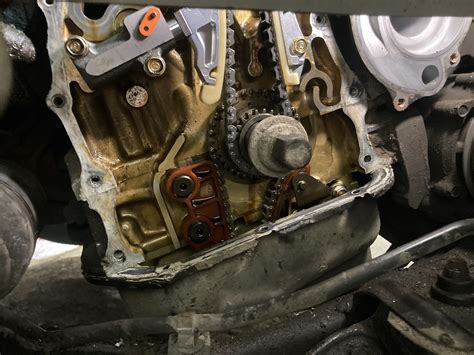 Прокладка ГБЦ, цепь ГРМ — Honda Accord (7G), 2,4 л, 2007 года | визит ...