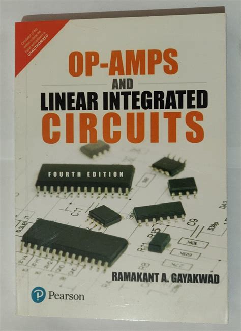 Op Amps And Linear Integrated Circuits By Gayakwad Books At