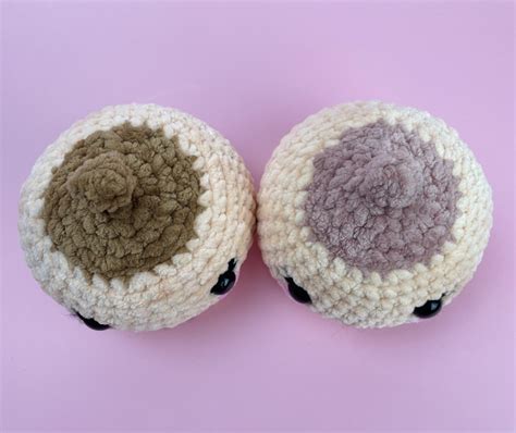 Updated Nosew Kawaii Boob Crochet Pattern Ribblr