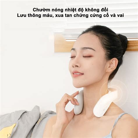 Máy massage cổ Xiaomi Jeeback G20 sử dụng App Mi Home