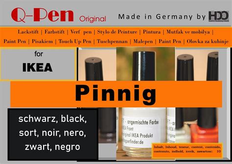 TUP for IKEA Pinnig black - Q-Pen Original © since 2012