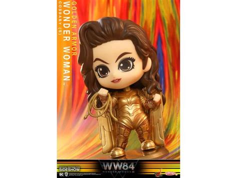 Hot Toys Wonder Woman Cosbaby S Mini Figura Golden Armor Wonder Woman Cm Hot Toys