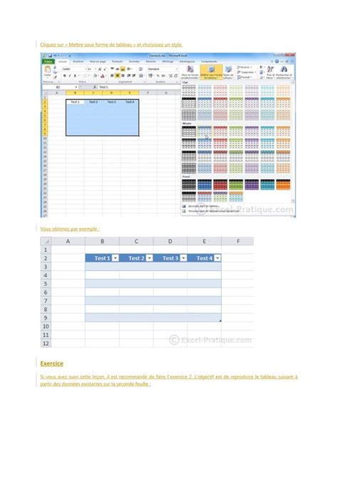 Cours complet excel détaillé PDF