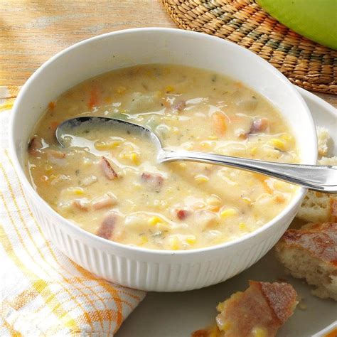 Corn Chowder With Potatoes Recipe Taste Of Home