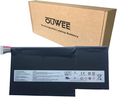 Amazon Ouwee Bty M J Laptop Battery Compatible With Msi Gs Re