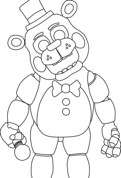 Freddy Para Colorir - Desenhos De Freddy Vs Jason Para Colorir