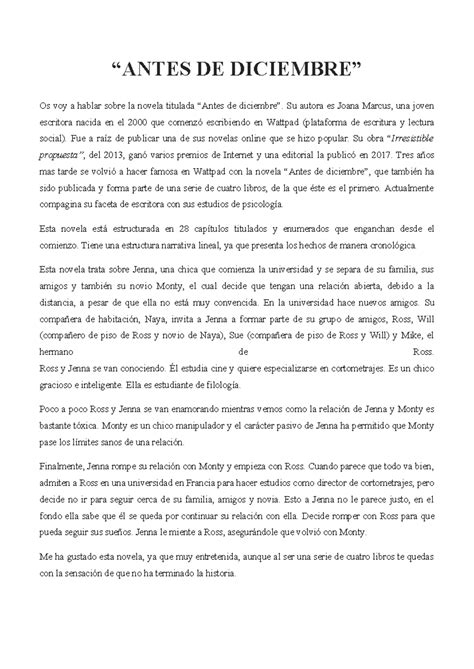 Antes De Diciembre Película 5