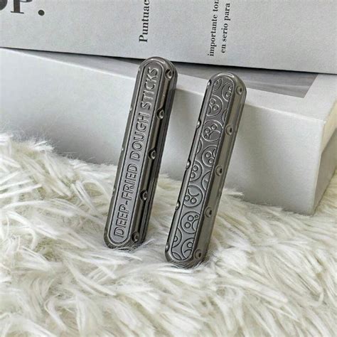 Edc Fidget Sliders Fidget Toys Stress Relief For Adults Metal Push Pull
